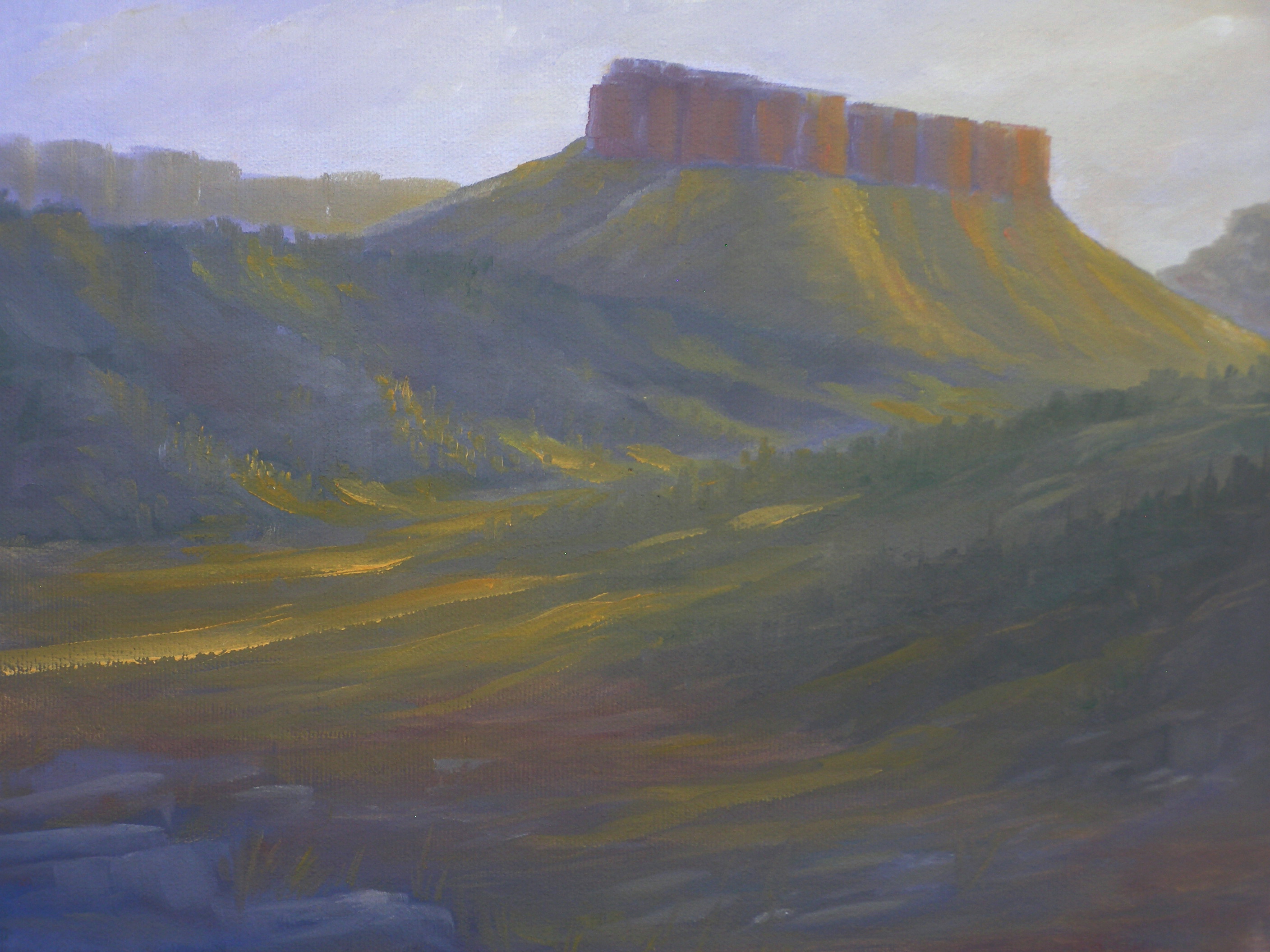 Morning on Night Hawk Trail